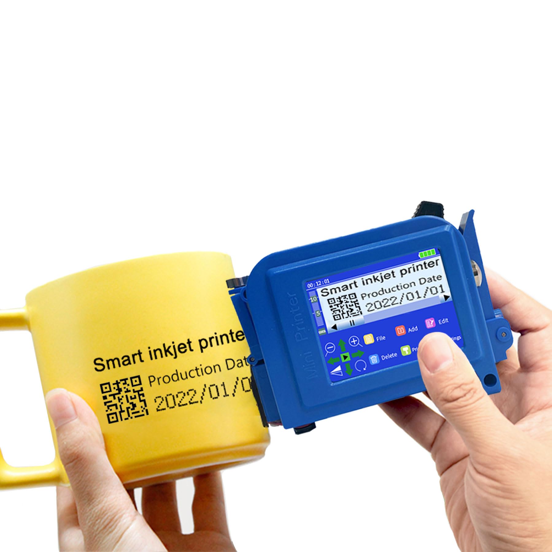 Printus P-1 Mini Inkjet Printer 12.7MM with Solvent Cartridge