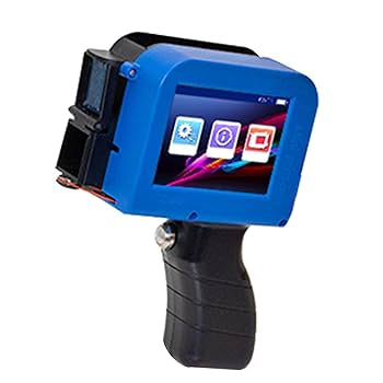 Printus P-2 Mini Inkjet Printer with Handle 12.7 MM Basic Quality with Solvent Cartridge