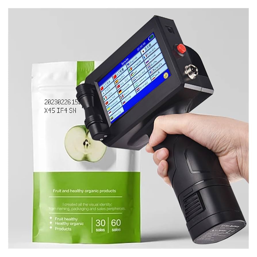 Printus P-3 Handheld Inkjet Printer 12.7MM Basic Quality with Solvent Cartridge