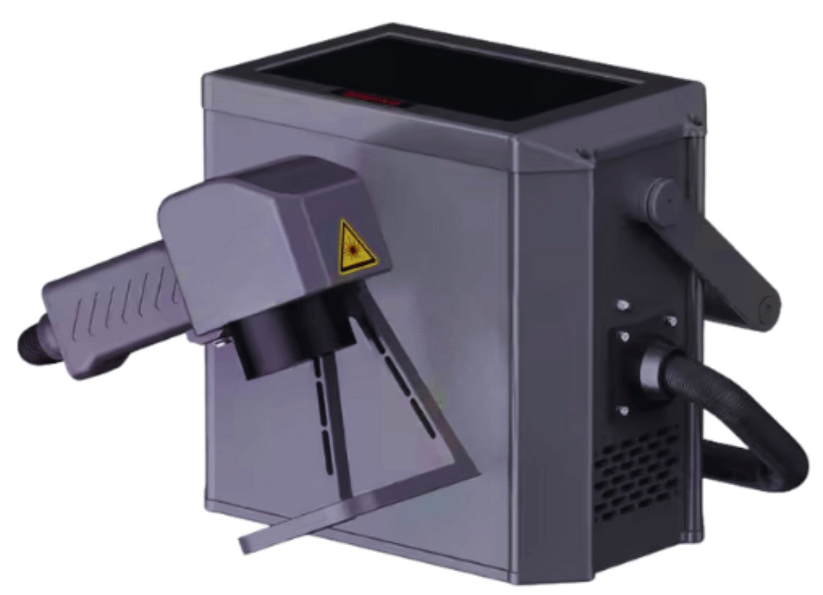 Handheld Fiber Laser Marking Machine 30W With Battery